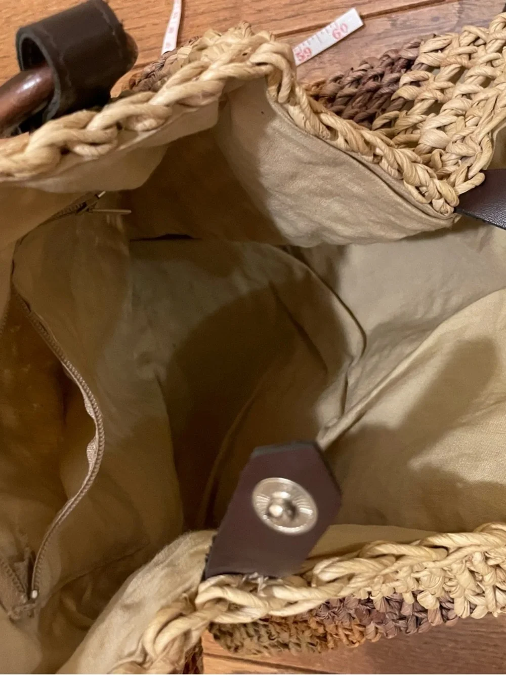 Corn Husk Woven Coastal Bohemian Festival Bag
